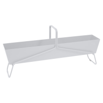 Basket Long Planter Cotton White