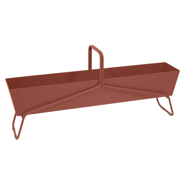 Basket Long Planter Red Ochre