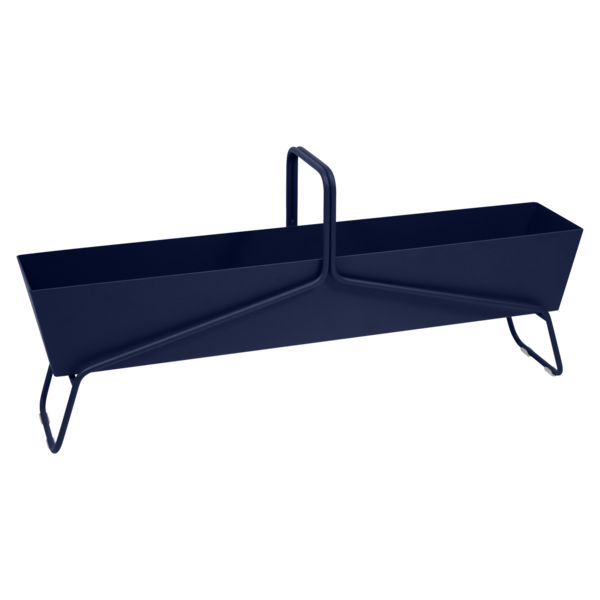 Basket Long Planter Deep Blue