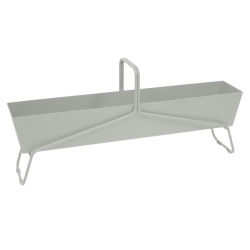 Basket Long Planter Clay Grey