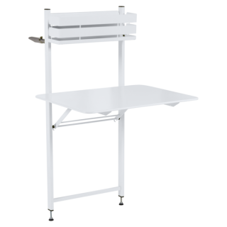 Bistro Balcony Table 57x77 Cotton White