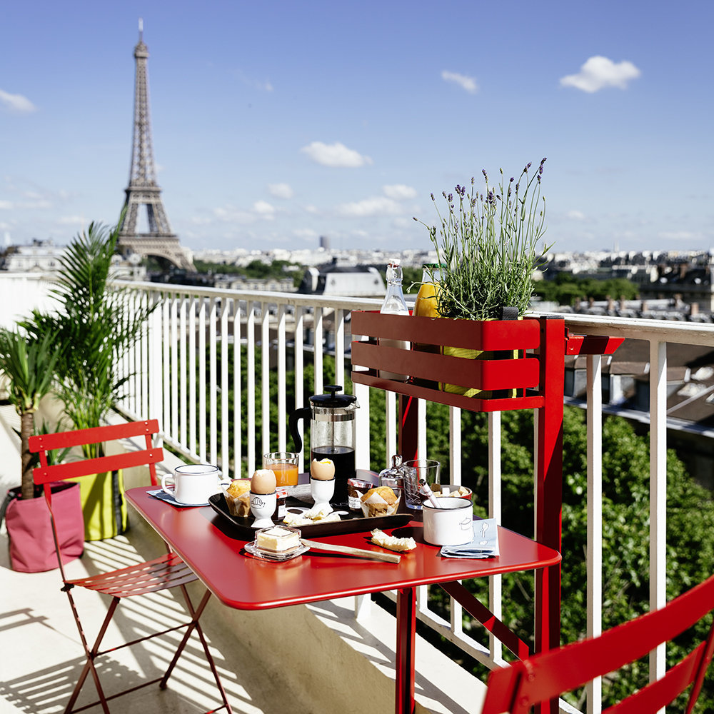 Bistro Balcony Table 57x77 Clay Grey