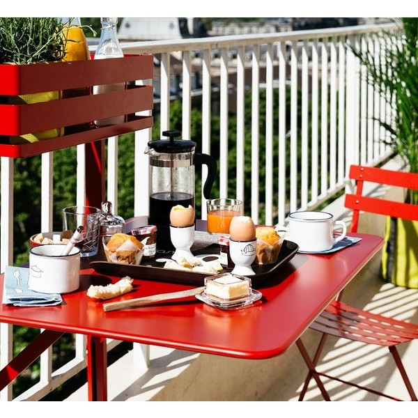 Bistro Balcony Table 57x77 Clay Grey