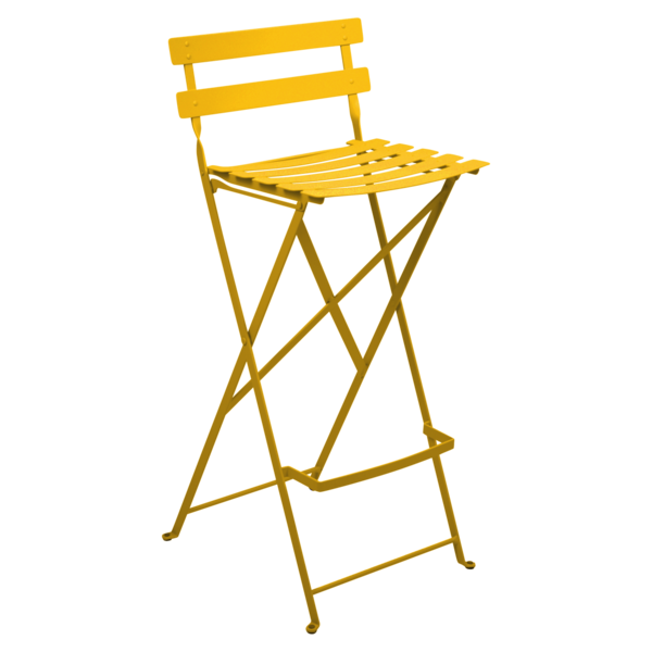 Bistro Foldable Bar Chair Honey