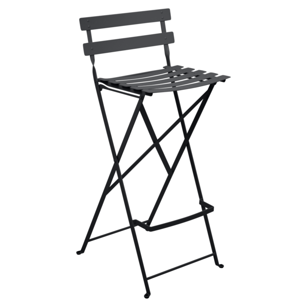 Bistro Foldable Bar Chair Antracite