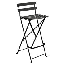 Bistro Foldable Bar Chair Liquorice