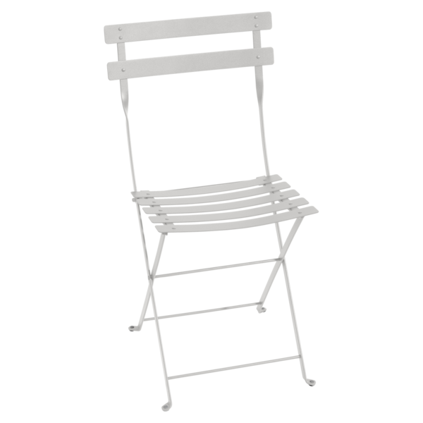Bistro Metal Chair Steel Grey