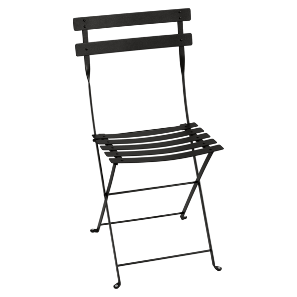 Bistro Metal Chair Liquorice