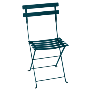 Bistro Metal Chair Acapulco Blue