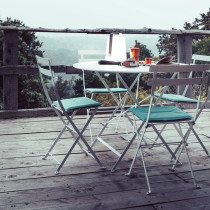 Bistro Metal Chair Clay Grey