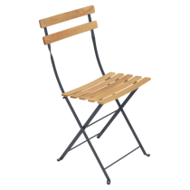 Bistro Natural Chair Anthracite