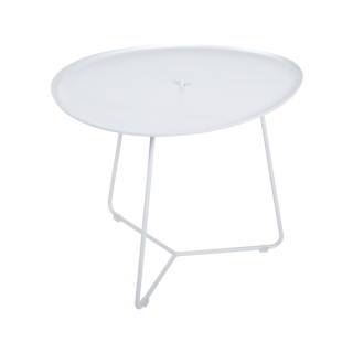 Cocotte Low Table Cotton White