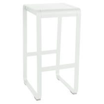 Bellevie Bar Stool Cotton White