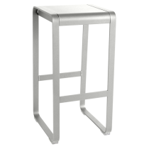 Bellevie Bar Stool Steel Grey