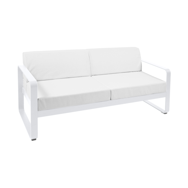 Диван Bellevie 2 Seater Sofa Cotton White