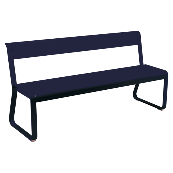 Лавка Bellevie Bench With Backrest Deep Blue
