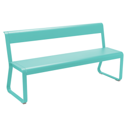 Лавка Bellevie Bench With Backrest Lagoon Blue