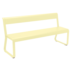 Лавка Bellevie Bench With Backrest Frosted lemon