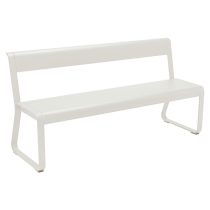 Лавка Bellevie Bench With Backrest Clay Grey