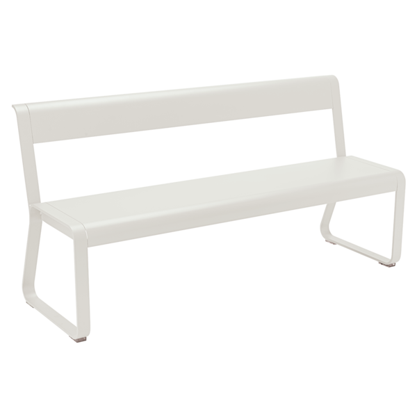 Лавка Bellevie Bench With Backrest Clay Grey
