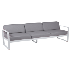 Диван Bellevie 3 Seater Sofa Cotton White