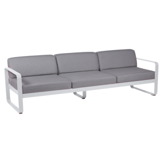 Диван Bellevie 3 Seater Sofa Cotton White