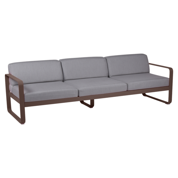 Диван Bellevie 3 Seater Sofa Russet