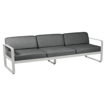 Диван Bellevie 3 Seater Sofa Steel Grey
