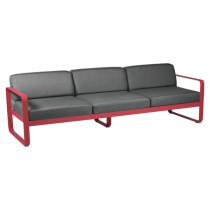 Диван Bellevie 3 Seater Sofa Pink Praline