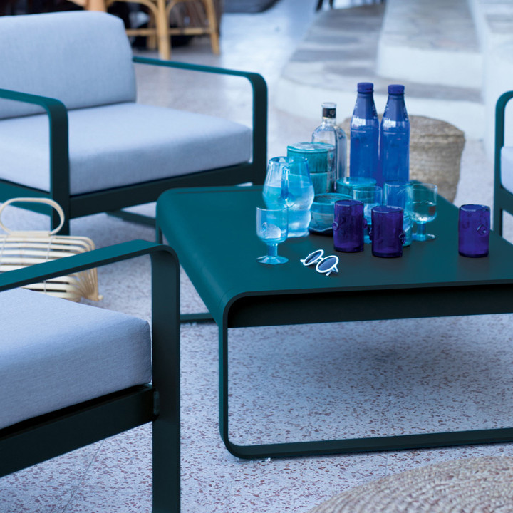 Кавовий столик Bellevie Low Table 103x75 Clay Grey