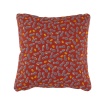 Cacahuetes Cushion 44x44 Red Ochre