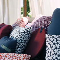 Color Mix Cushion 40 Burgundy