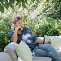 Color Mix Cushion 68x44 Twine