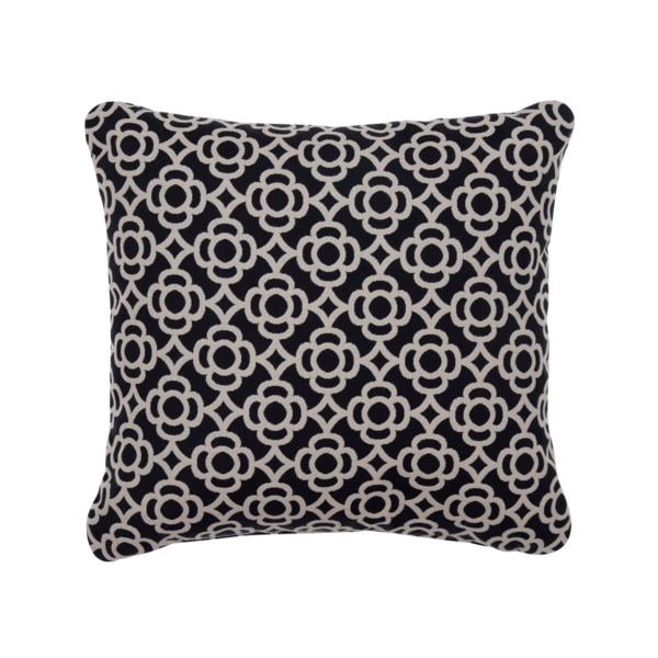 Lorette Cushion 44х44 Liquorice