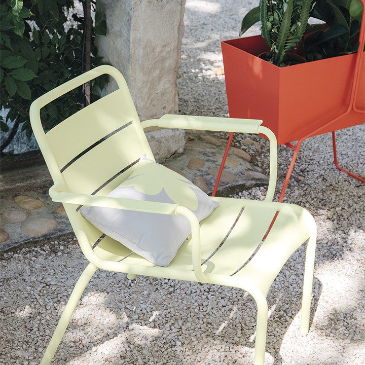 Trefle Cushion 44x30 Red Ochre