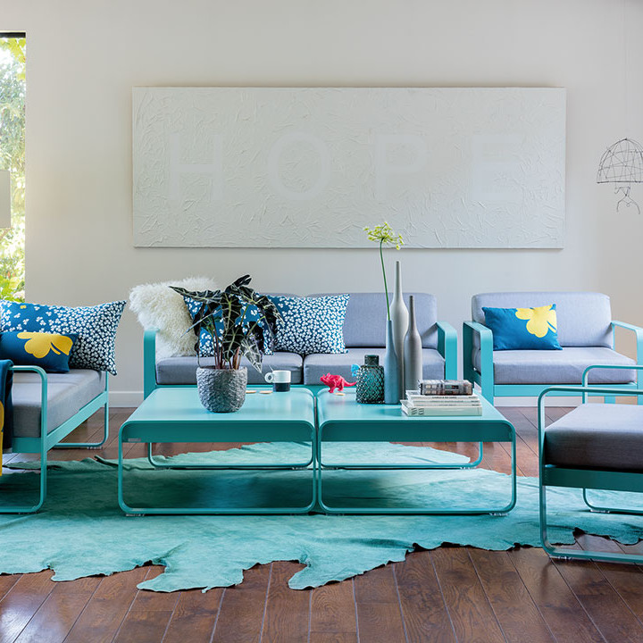 Trefle Cushion 44x30 Red Ochre