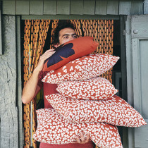 Trefle Cushion 68x44 Honey