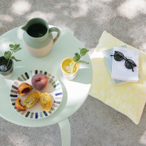 Trefle Cushion 44x44 Red Ochre