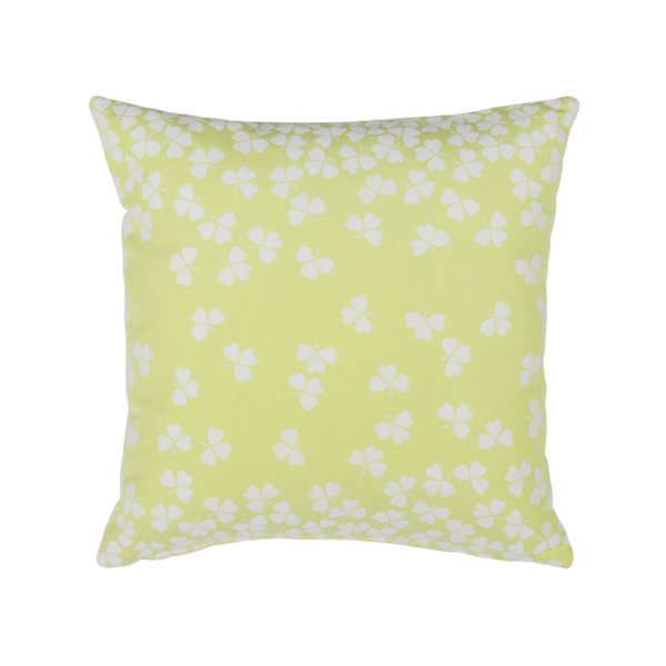 Trefle Cushion 44x44 Frosted lemon