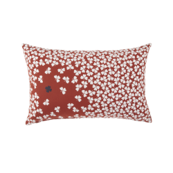 Trefle Cushion 68x44 Red Ochre