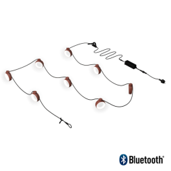 Hoop Garland L 1200 Red Ochre