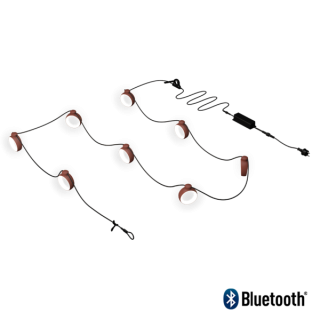 Hoop Garland L 1200 Red Ochre