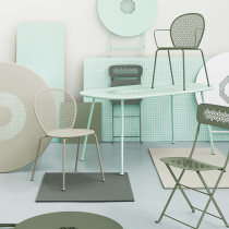 Lorette Table 110 Liquorice