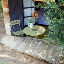 Lorette Folding Table 77 Clay Grey