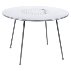 Lorette Table 110 Cotton White
