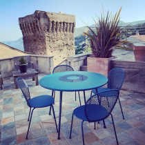 Lorette Table 110 Liquorice