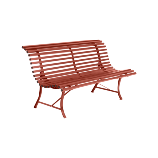 Louisiane Bench 150 Red Ochre