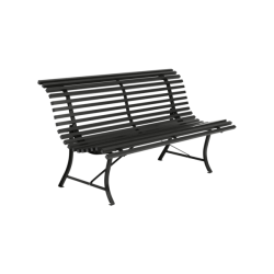 Louisiane Bench 150 Liquorice