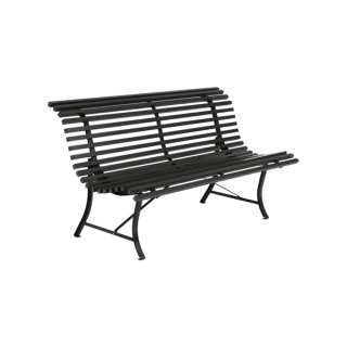 Louisiane Bench 150 Liquorice