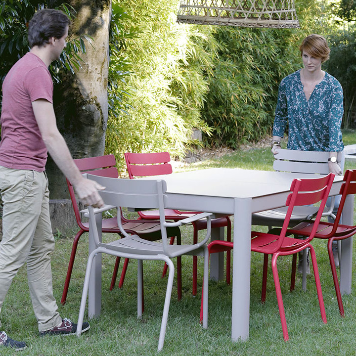 Luxembourg Armchair Clay Grey